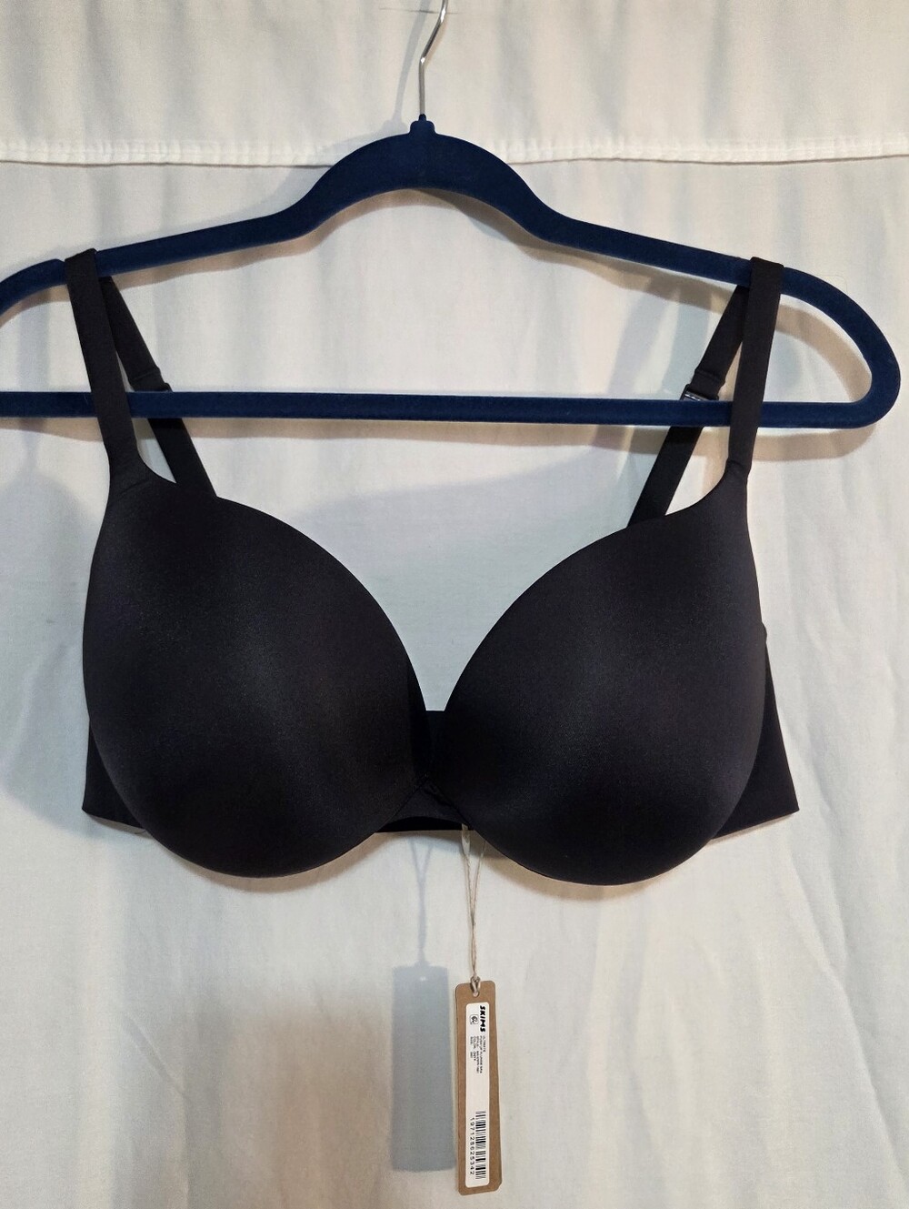 Skims 38D Ultimate Push Up Plunge Bra In Onyx NWT